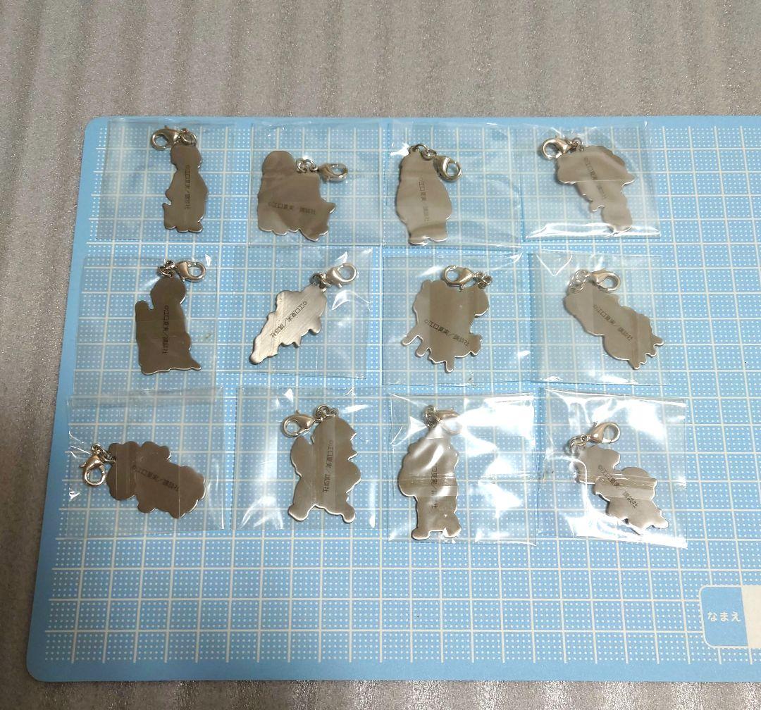 鬼灯の冷徹 メタルチャームコレクション 12種 コンプリート キーホルダー