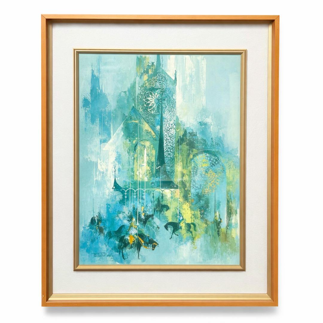 Frans van LamsweerdeThe Tournament リトグラフ