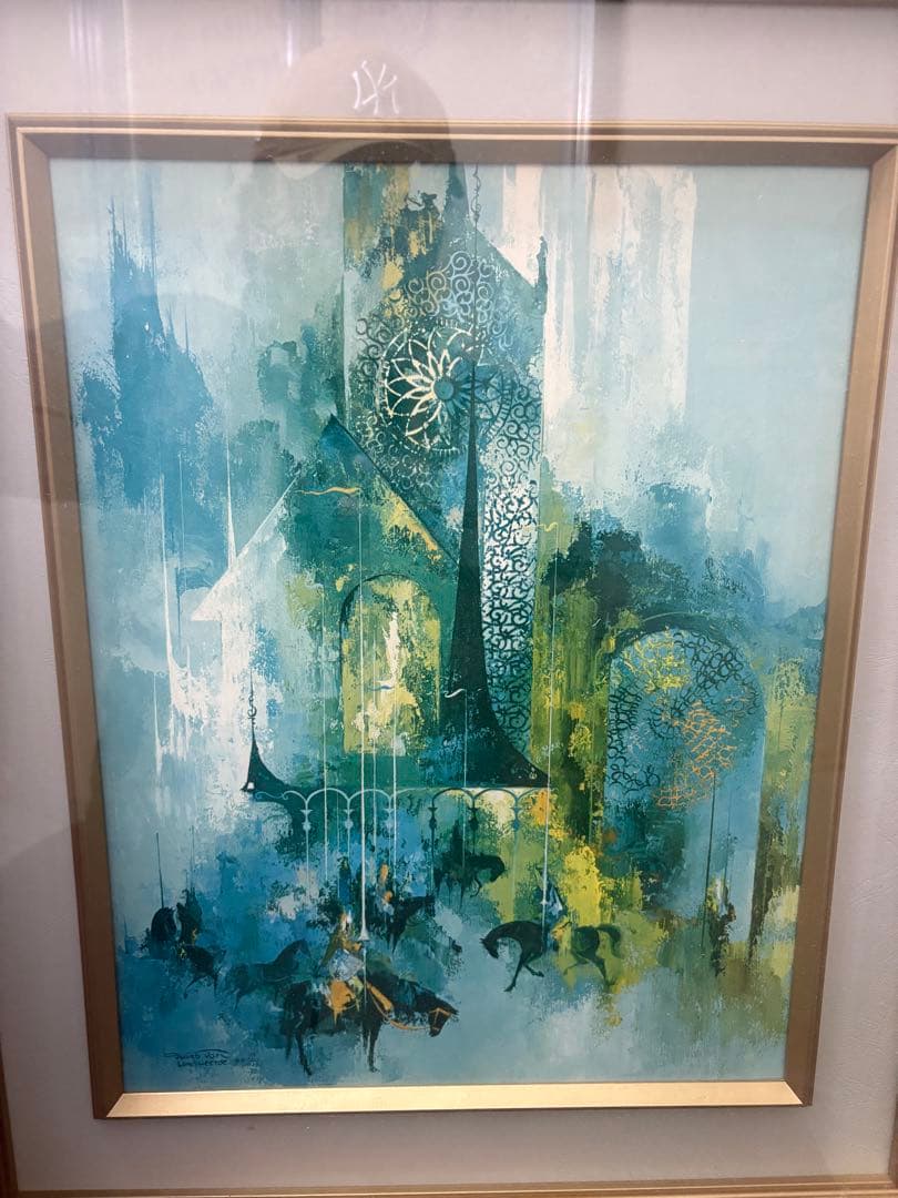 Frans van LamsweerdeThe Tournament リトグラフ