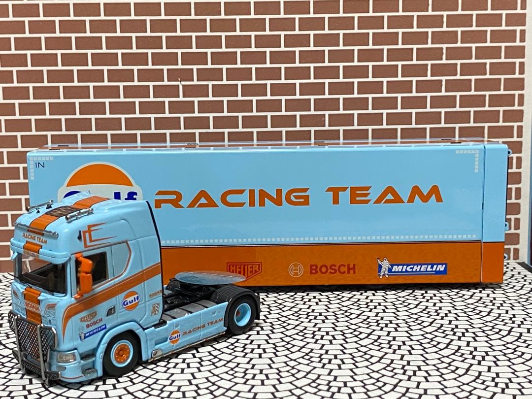 1/64star model製ガルフ SCANIA トレーラー超激レア品