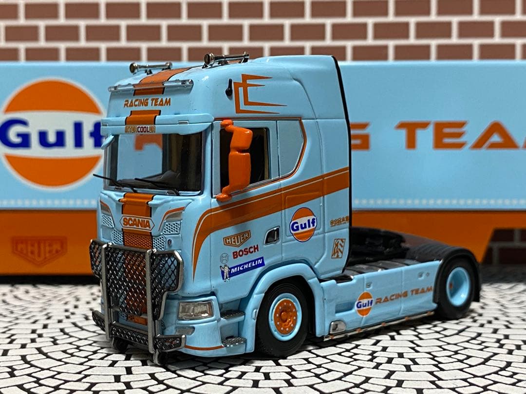 1/64star model製ガルフ SCANIA トレーラー超激レア品
