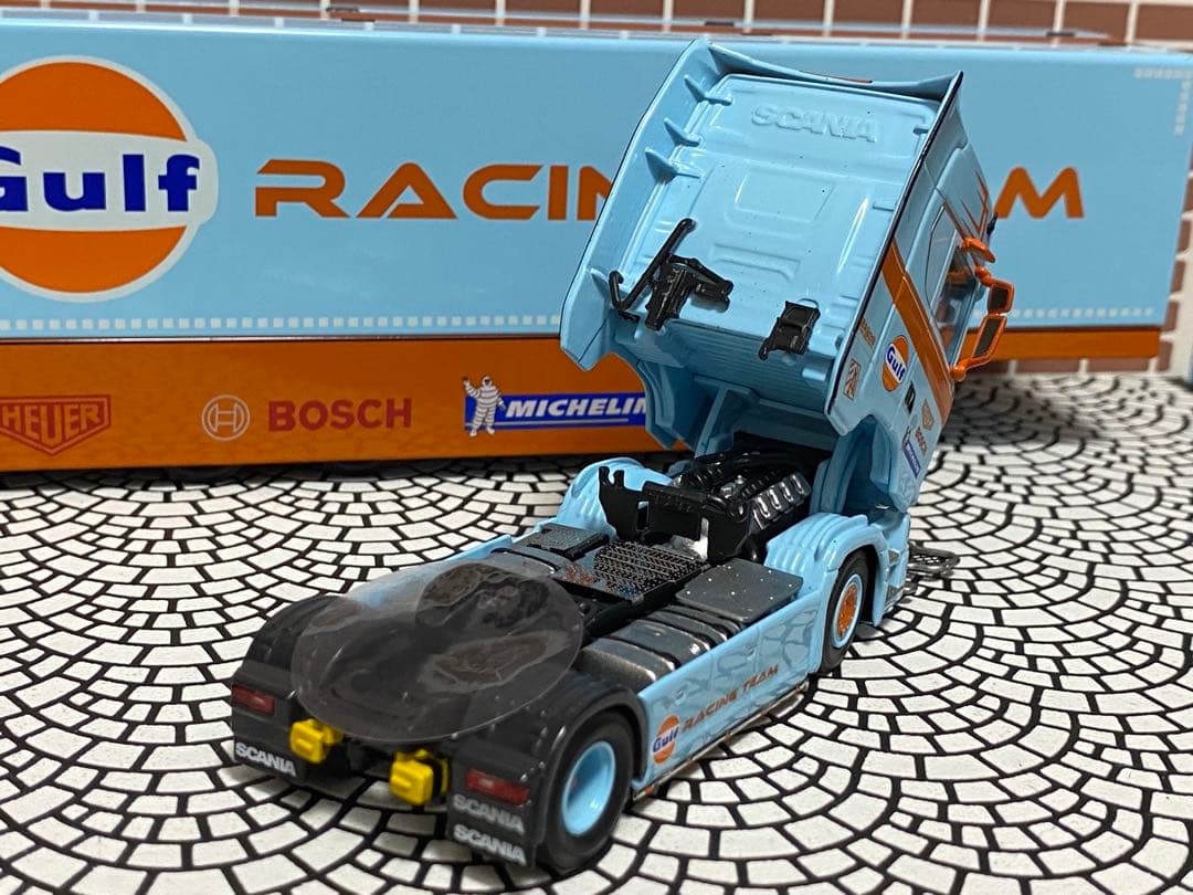 1/64star model製ガルフ SCANIA トレーラー超激レア品