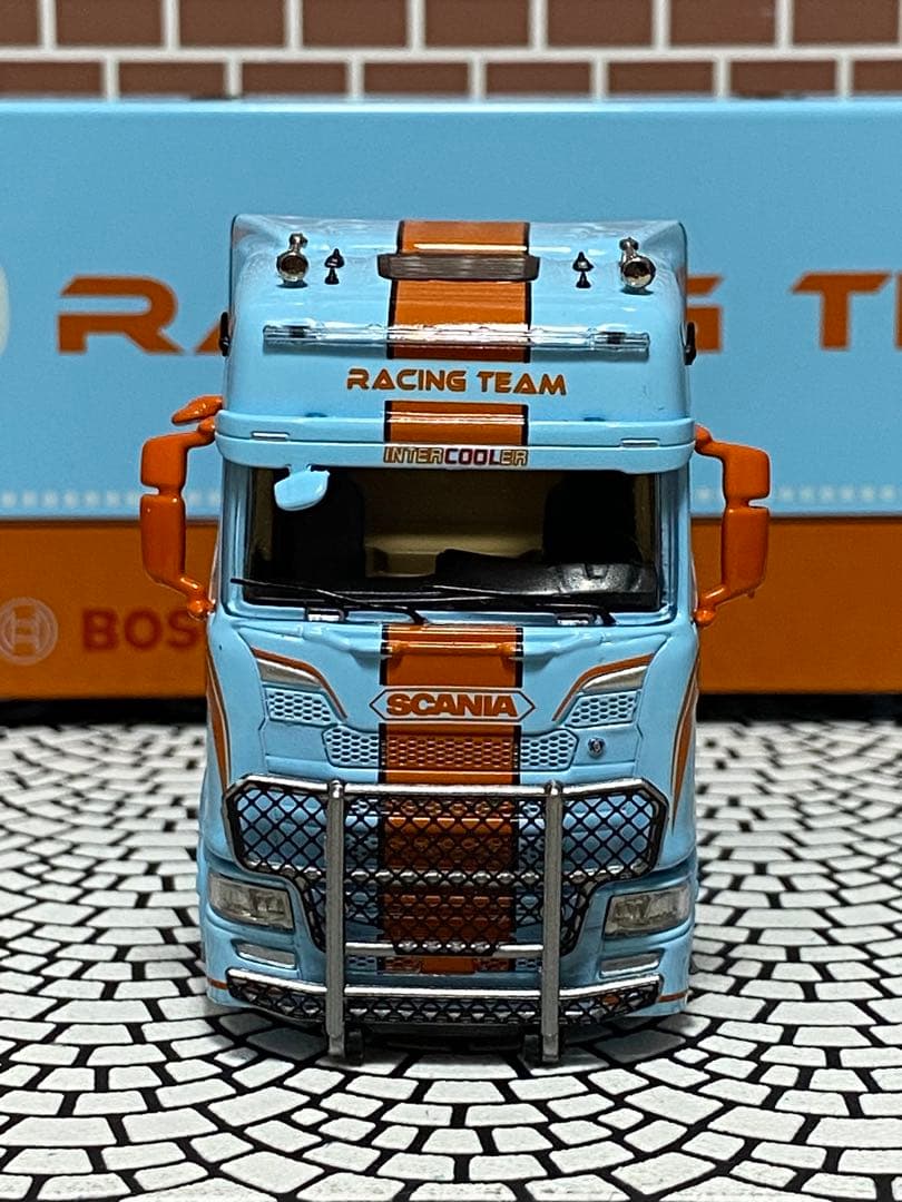 1/64star model製ガルフ SCANIA トレーラー超激レア品
