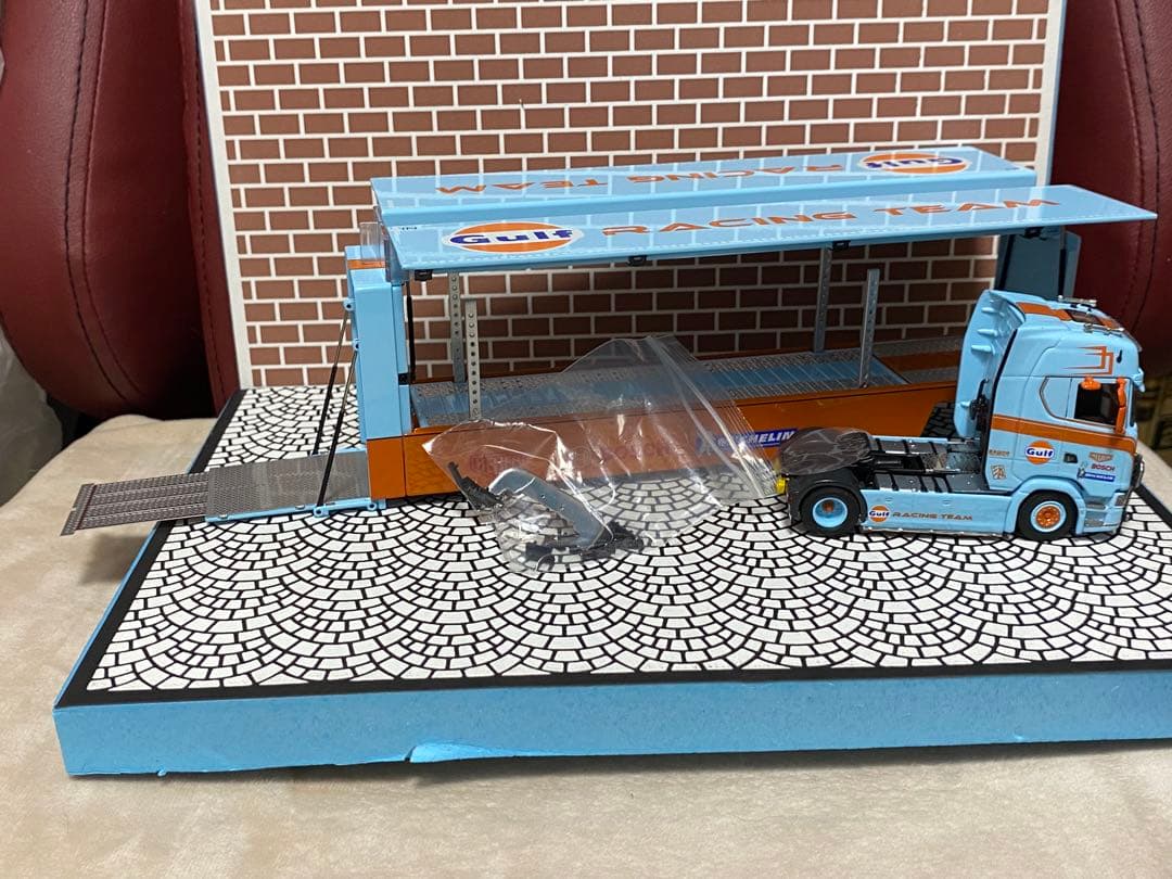 1/64star model製ガルフ SCANIA トレーラー超激レア品