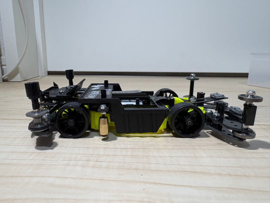 msフレキ マンモスダンプ　ミニ四駆 タミヤ　完成品 ダンプ　MS ピボスラ