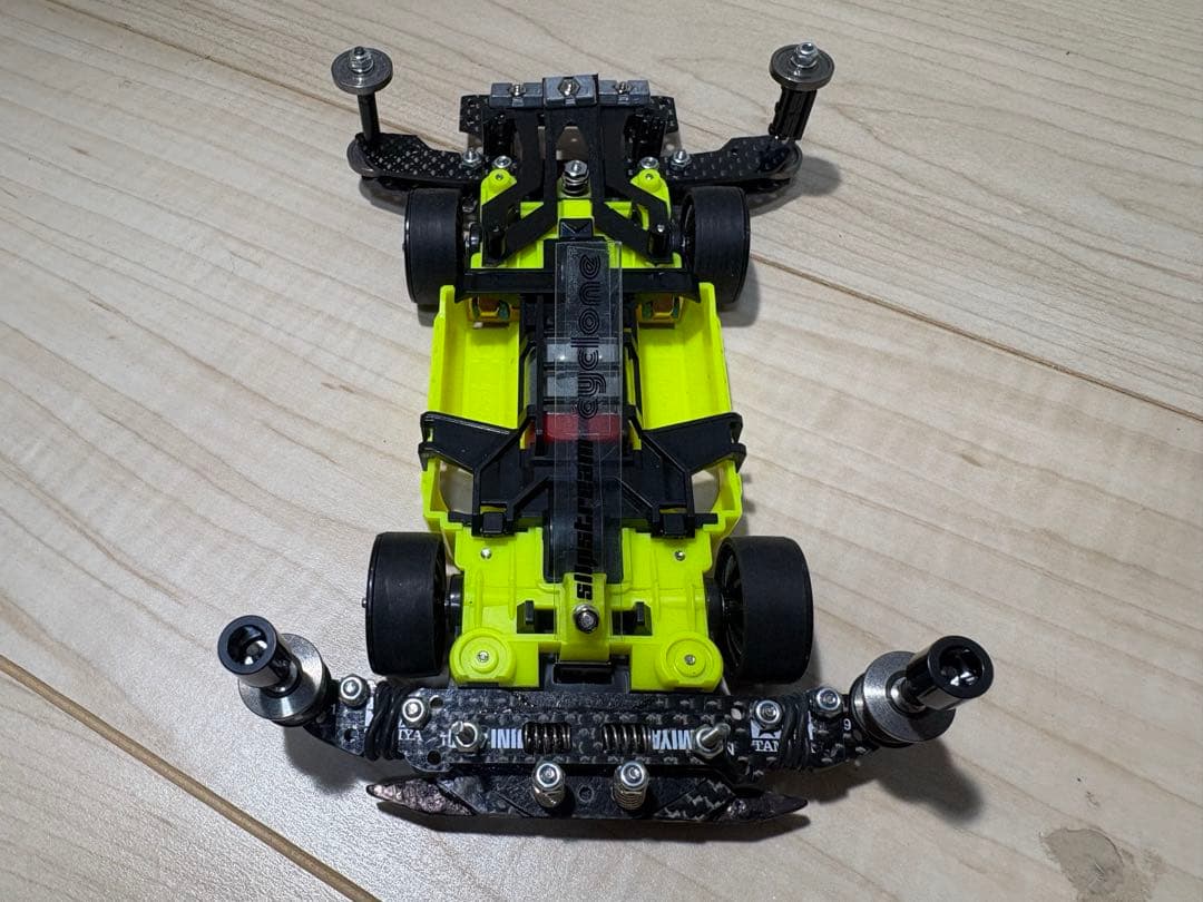 msフレキ マンモスダンプ　ミニ四駆 タミヤ　完成品 ダンプ　MS ピボスラ