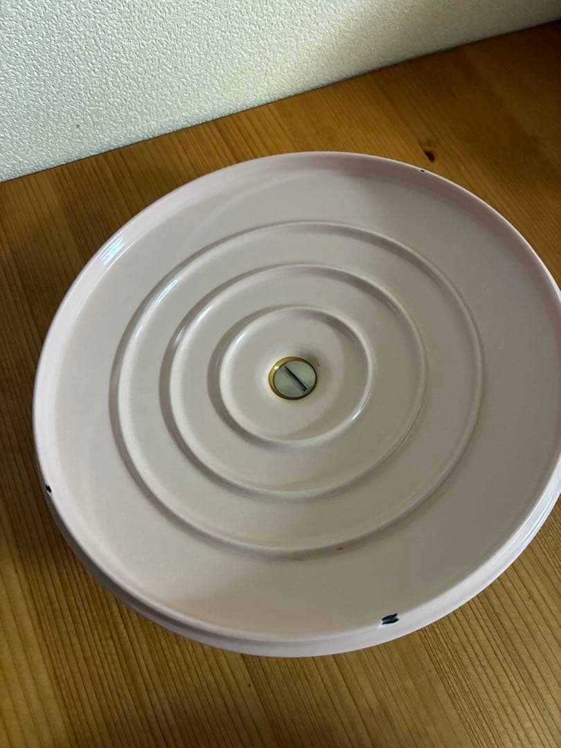 UNILLOY/ユニロイ 鋳物ホーロー鍋 20cm キャセロール 深型 ピンク