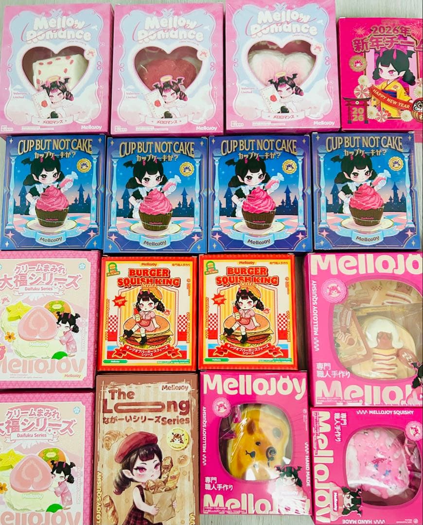 mellojoyメロジョイ　16点　まとめ売り　大福　カップケーキ　チーズベア