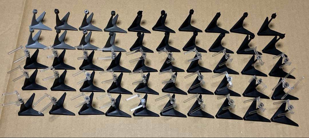 エフトイズ 1/144 飛行機プラモデル用スタンド 50点セット