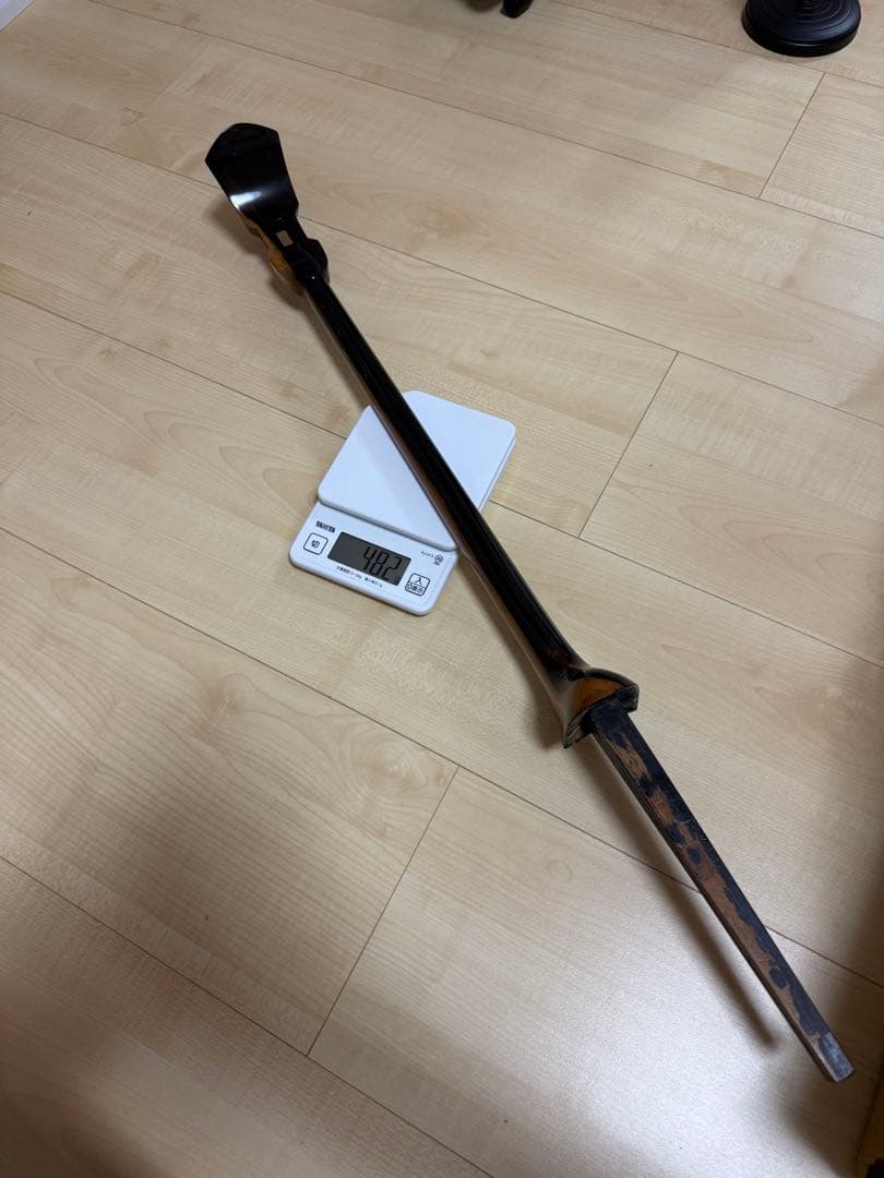 バ*ナ様 沖縄三線　【希少材八重山黒木】真壁型　糸洲作