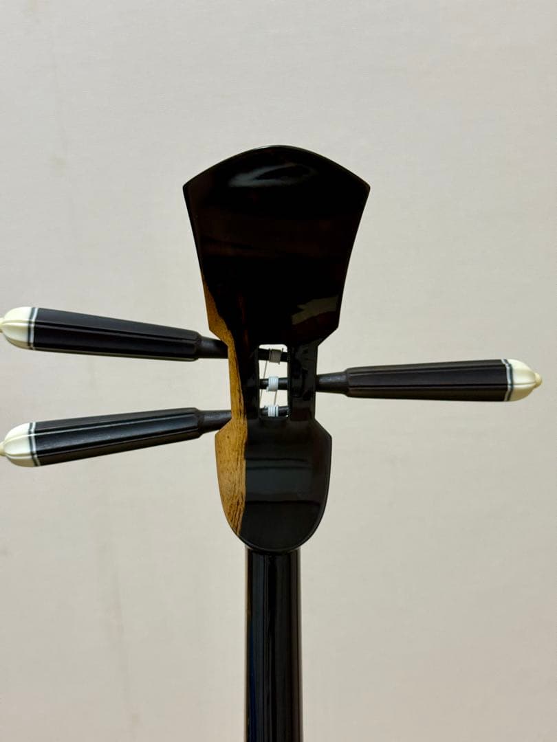 バ*ナ様 沖縄三線　【希少材八重山黒木】真壁型　糸洲作