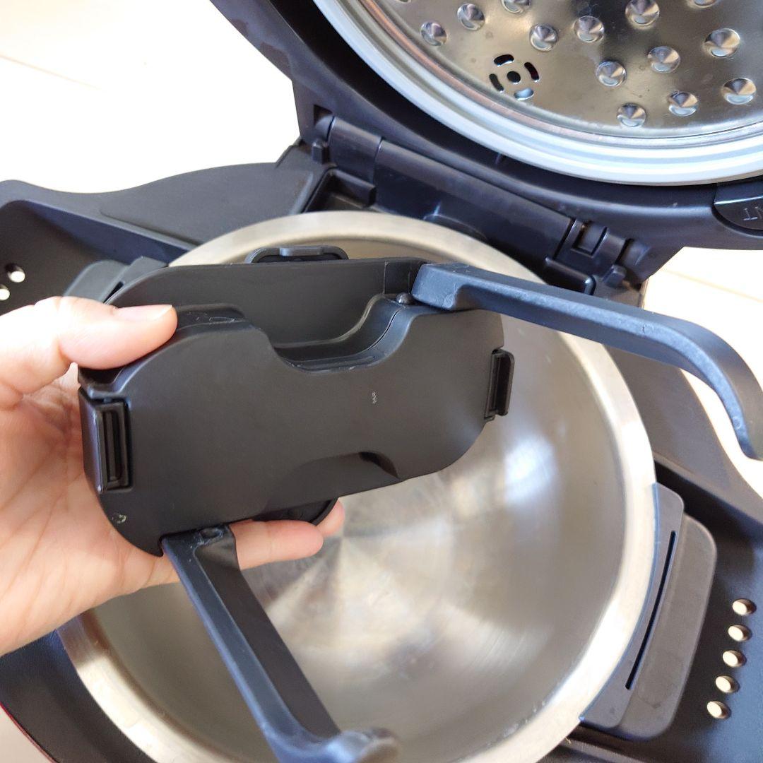 HEALSIO ホットクック 電気圧力鍋 KN-HT99A-R 1.6L