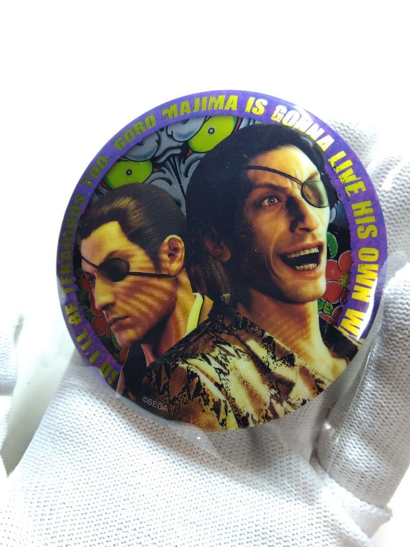 龍が如く　真島吾朗HISTORY　コレクション缶バッジ全13種　コンプリート