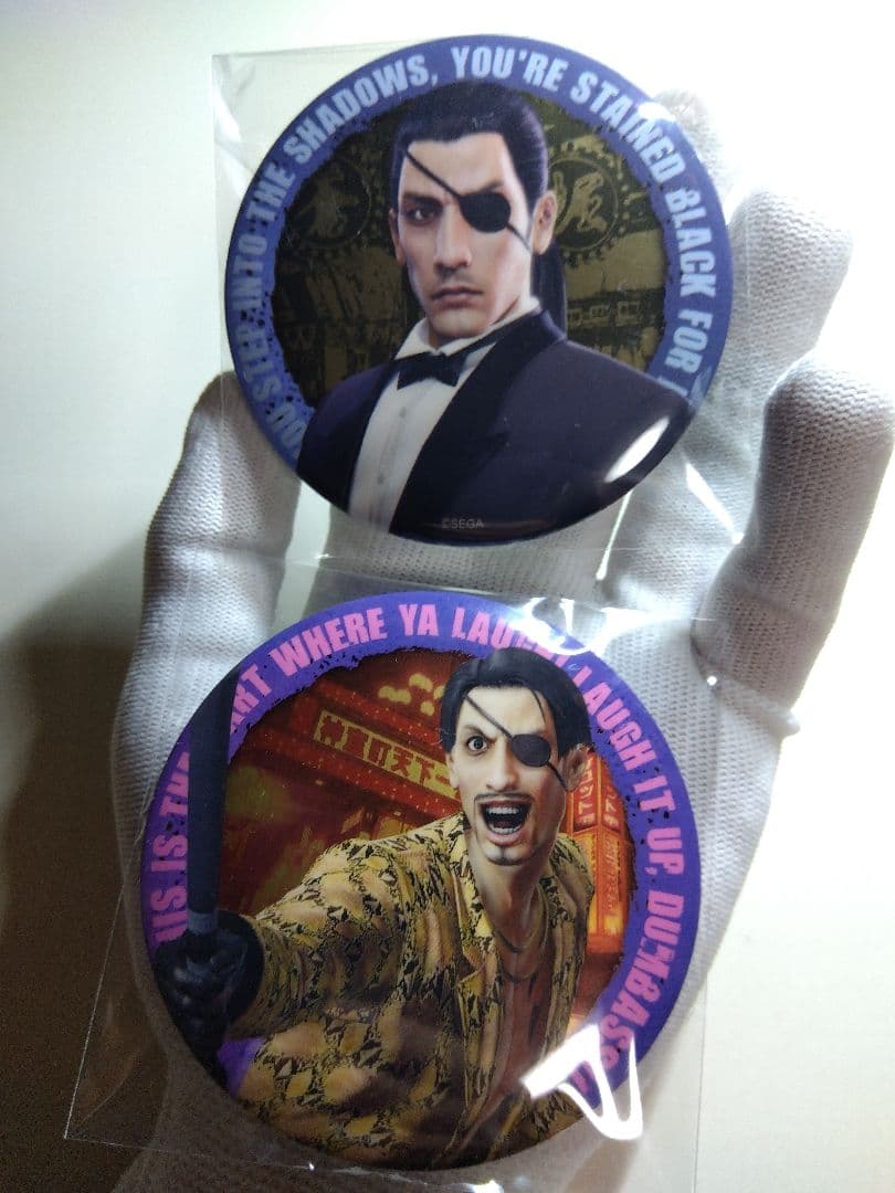 龍が如く　真島吾朗HISTORY　コレクション缶バッジ全13種　コンプリート