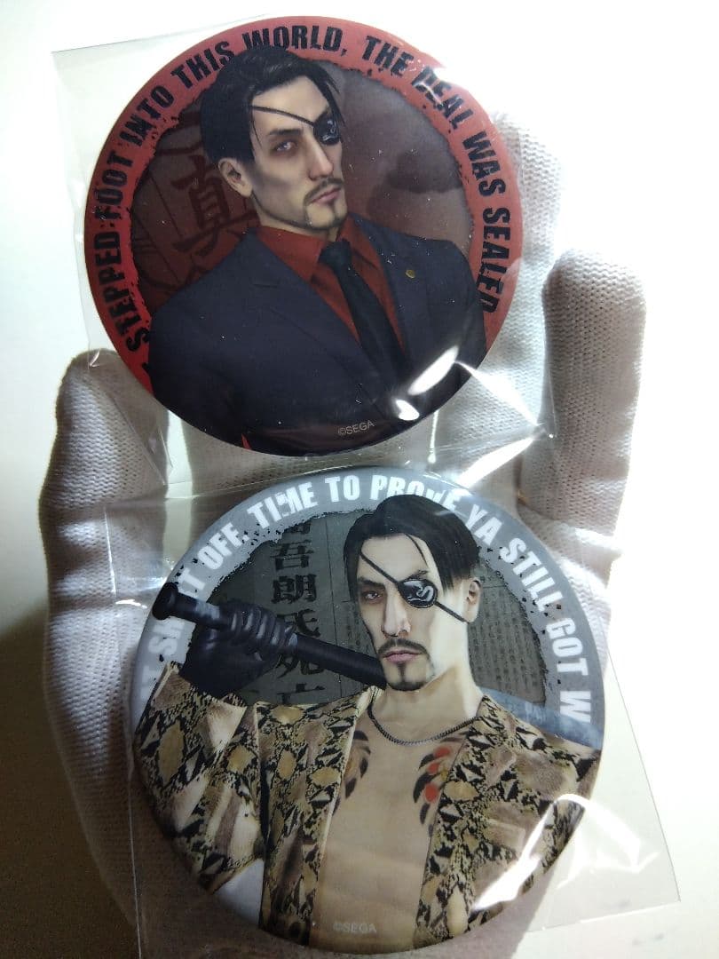 龍が如く　真島吾朗HISTORY　コレクション缶バッジ全13種　コンプリート