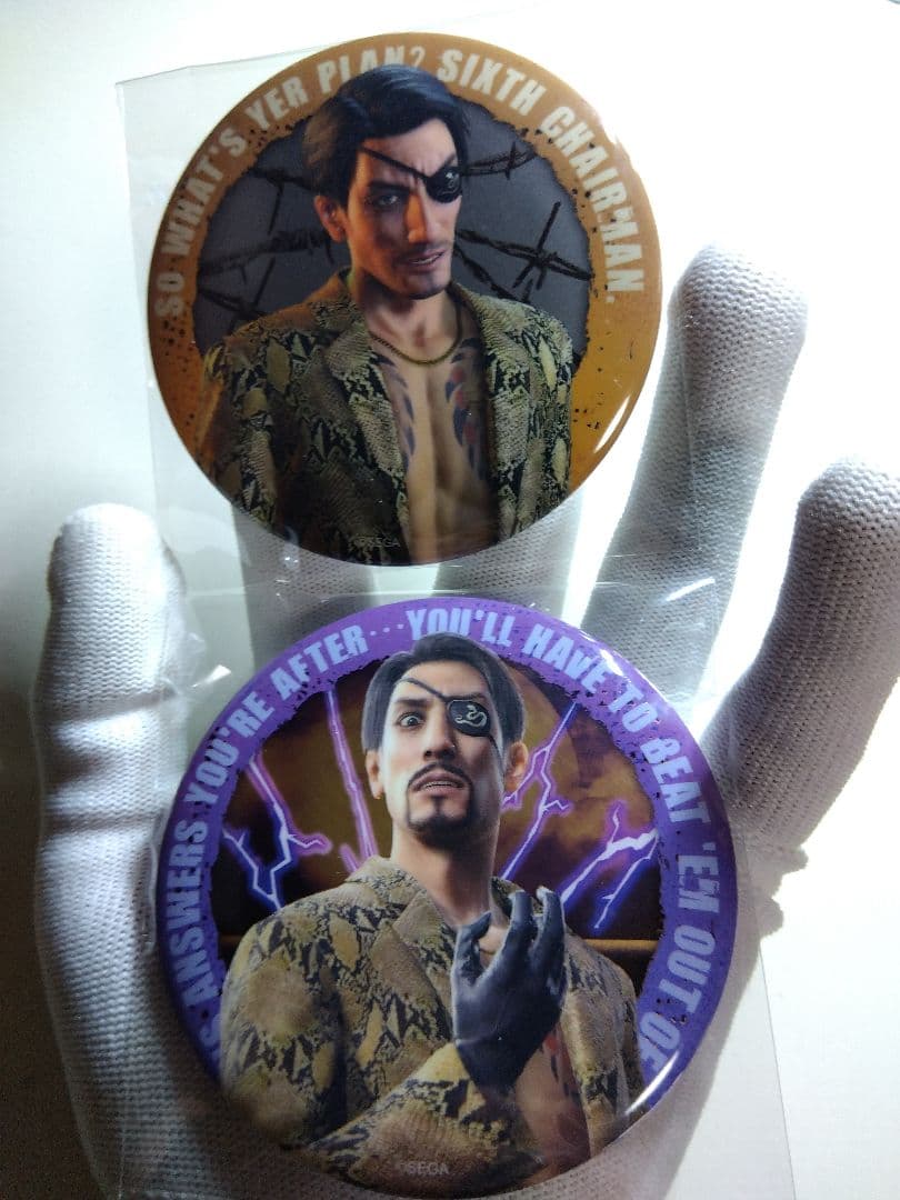 龍が如く　真島吾朗HISTORY　コレクション缶バッジ全13種　コンプリート