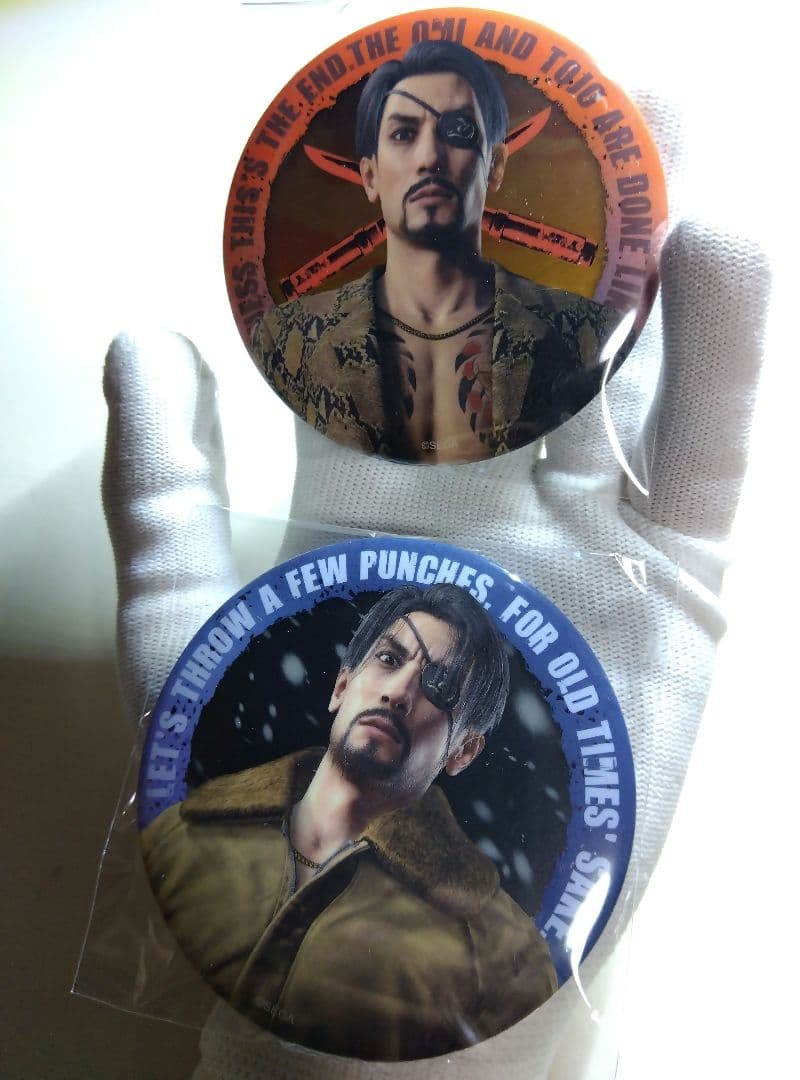 龍が如く　真島吾朗HISTORY　コレクション缶バッジ全13種　コンプリート