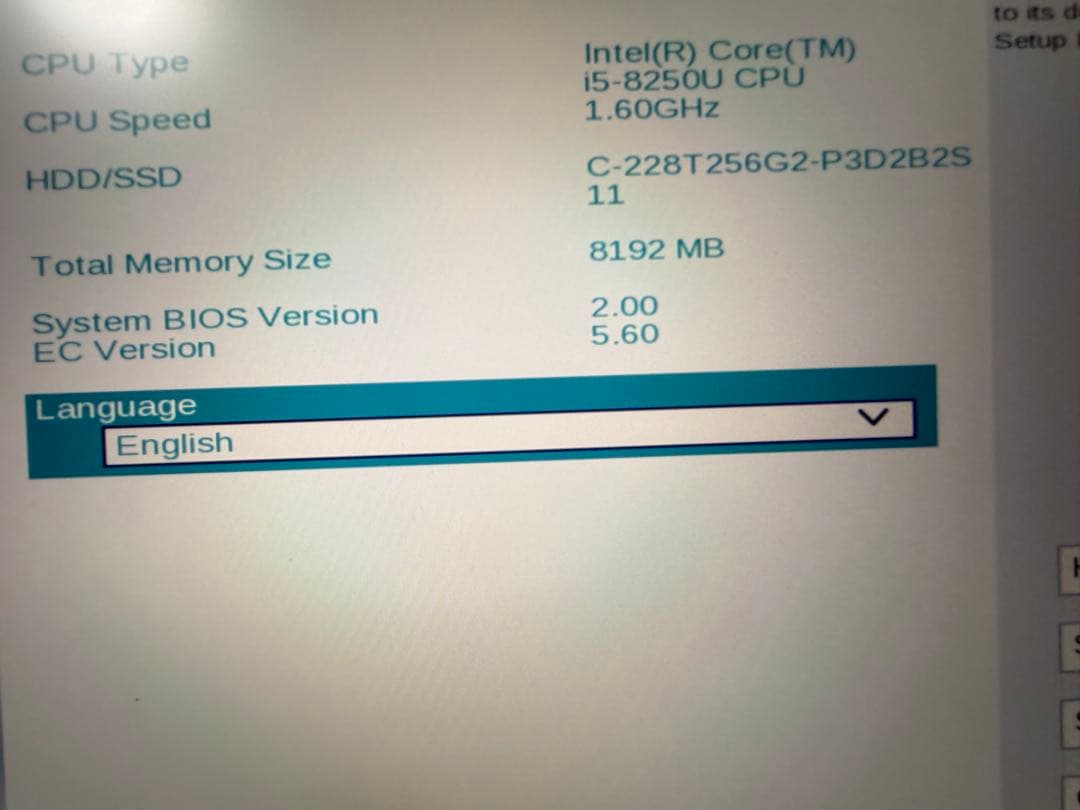 Windowsノート本体 Dynabook S73/DP i5 8250U 256GB