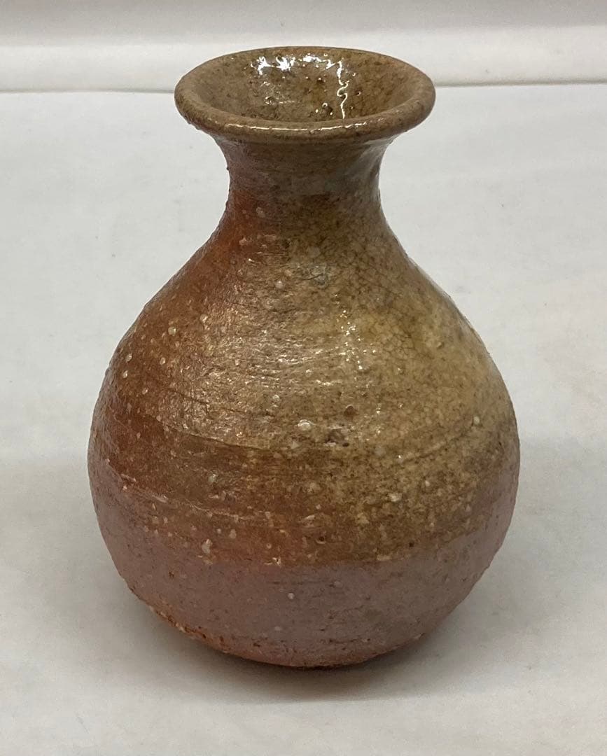 B163b  高橋楽斎作　花入・徳利・玉露茶器　3点セット　共箱　極箱