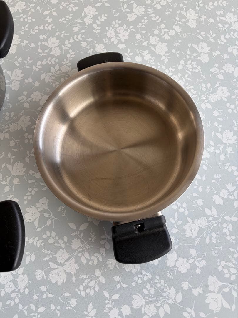 Amway Queen アムウェイ クィーン 4Lシチュー鍋 蒸し器付き18/8