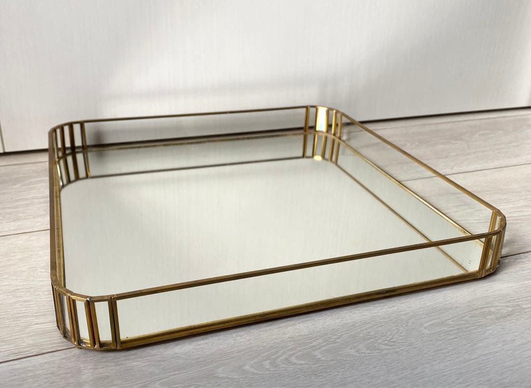 ZARA  ミラートレー　31.5cm