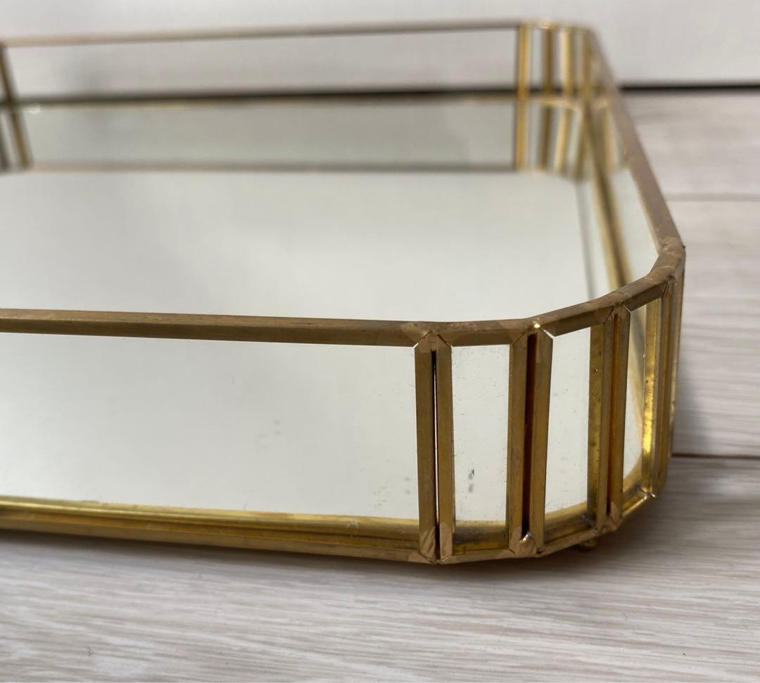 ZARA  ミラートレー　31.5cm