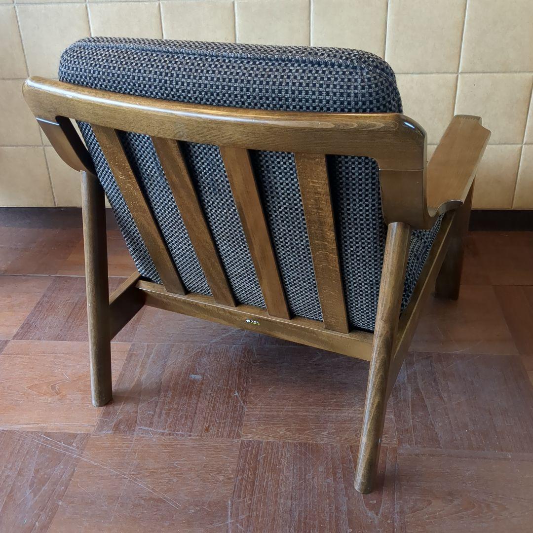 愛知県引取限定　オールドカリモク　ワッフルソファ　Karimoku　カリモク家具