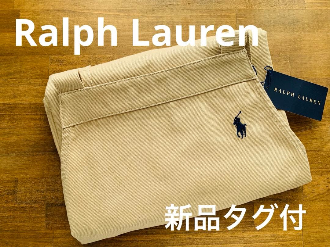 【新品タグ付✨】Ralph Lauren ラルフ ベージュエプロン 女性 男性