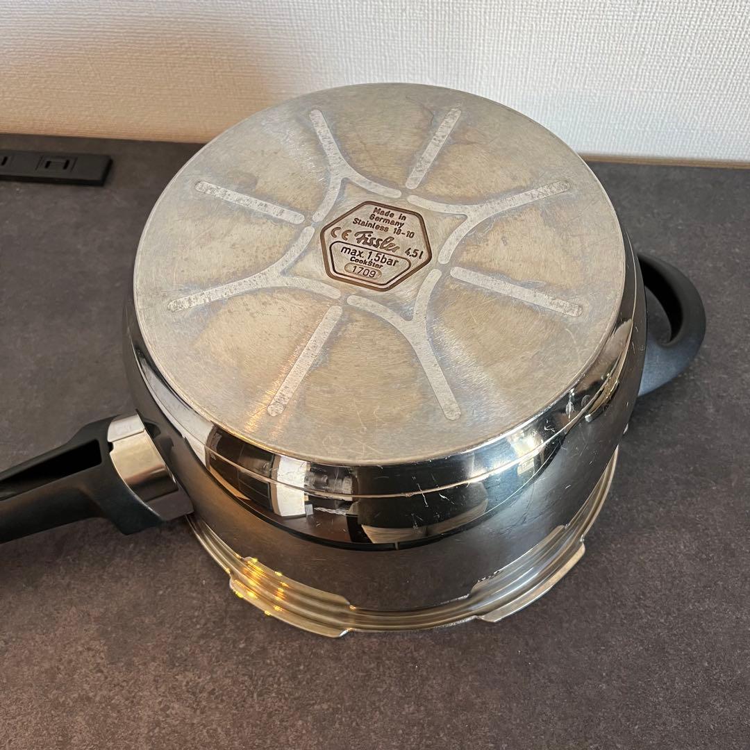 Fissler フィスラー 圧力鍋 ニュービタクイック 4.5L 取説・箱付