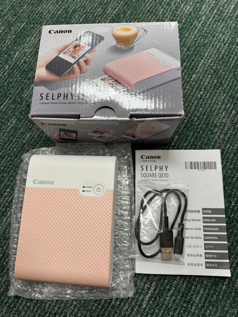 Canon SELPHY SQUARE QX10 ピンク