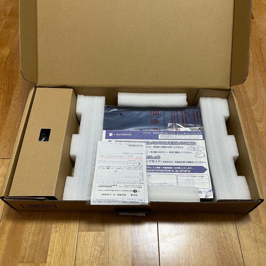 【開封・未使用】dynabook XA/ZY Ryzen5 16GB 512GB