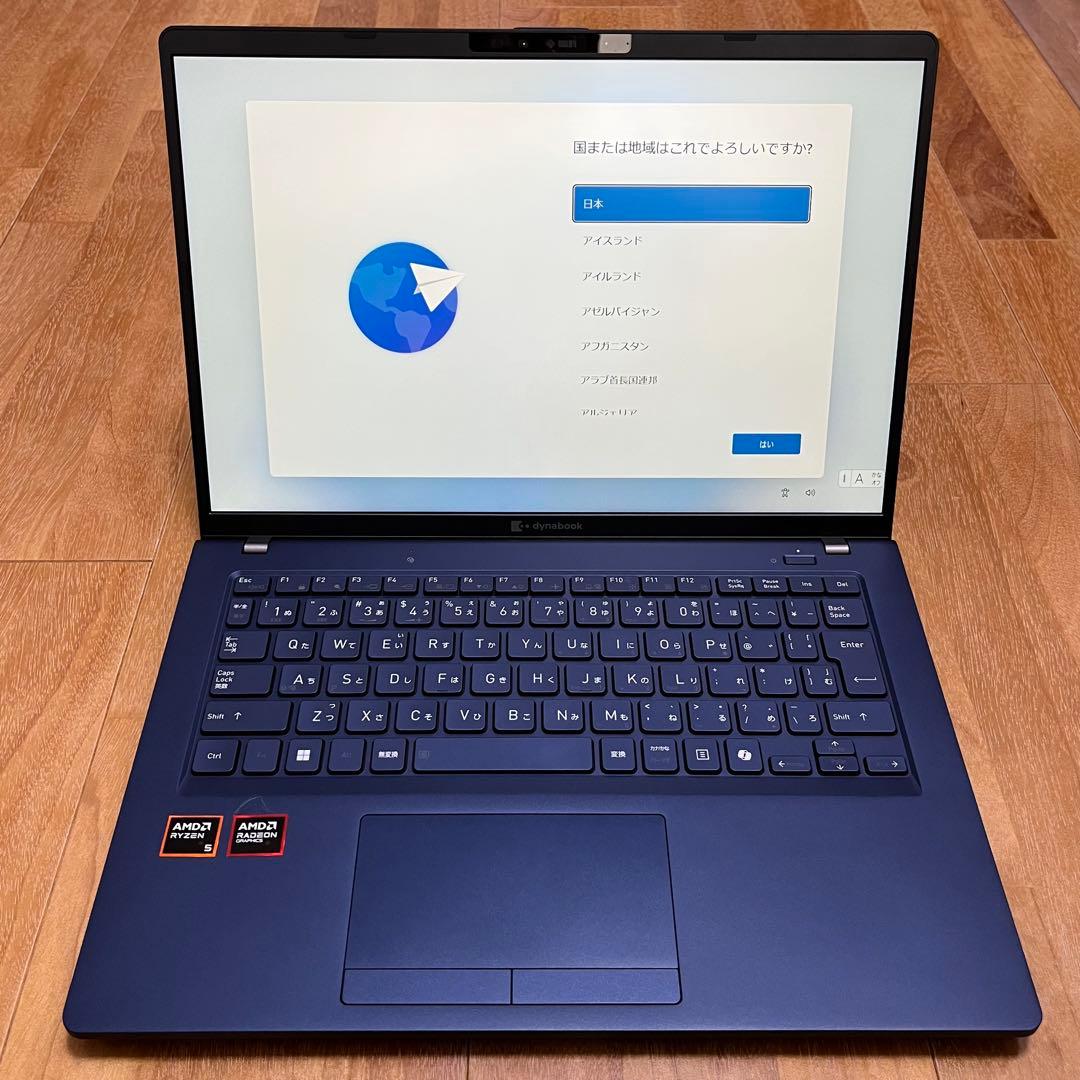 【開封・未使用】dynabook XA/ZY Ryzen5 16GB 512GB