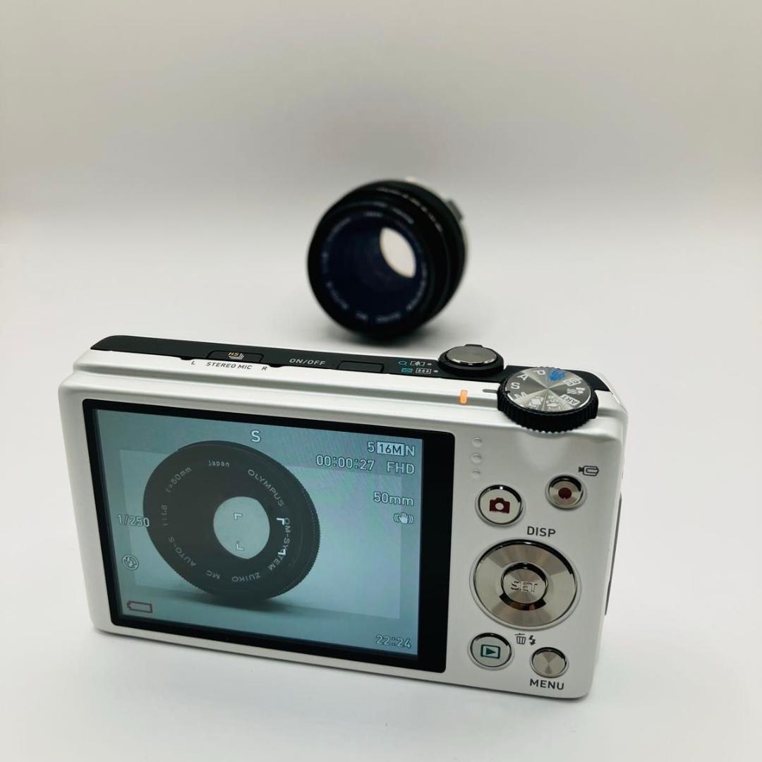 【極美品】CASIO EXILIM EX-ZR400-WE ホワイト カシオ