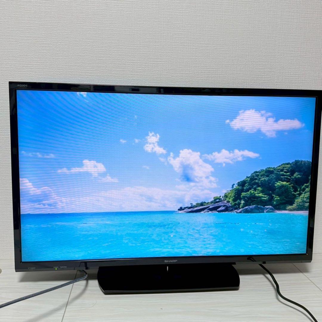 美品 SHARP AQUOS 32V型テレビ 2T-C32AE1 2019年製