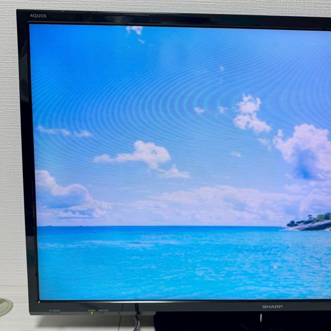 美品 SHARP AQUOS 32V型テレビ 2T-C32AE1 2019年製