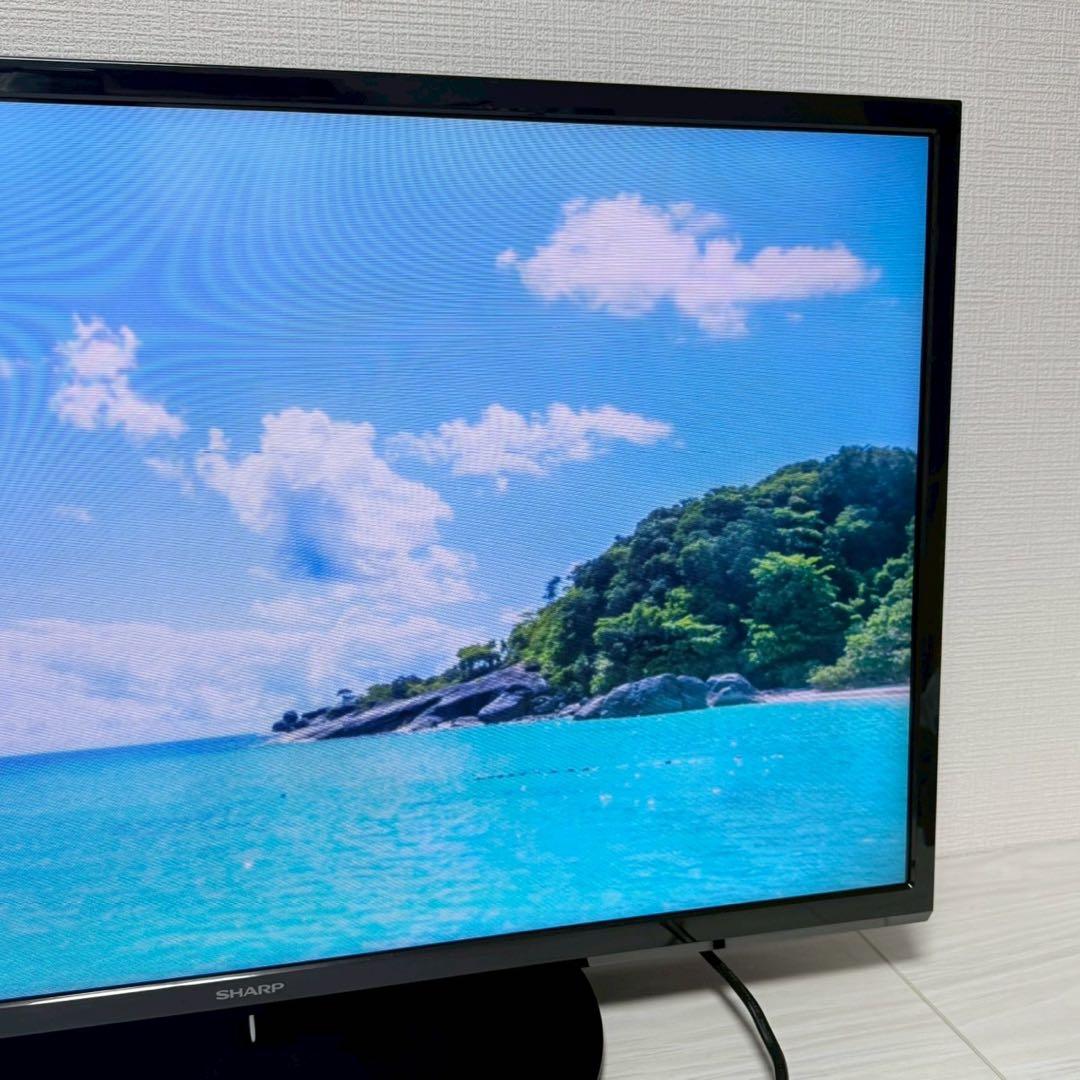 美品 SHARP AQUOS 32V型テレビ 2T-C32AE1 2019年製