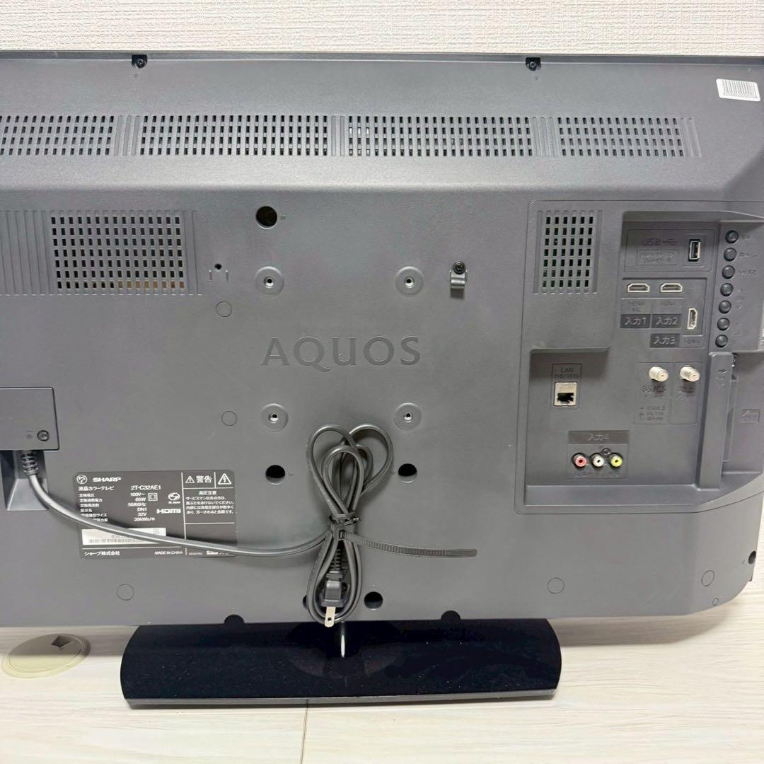 美品 SHARP AQUOS 32V型テレビ 2T-C32AE1 2019年製