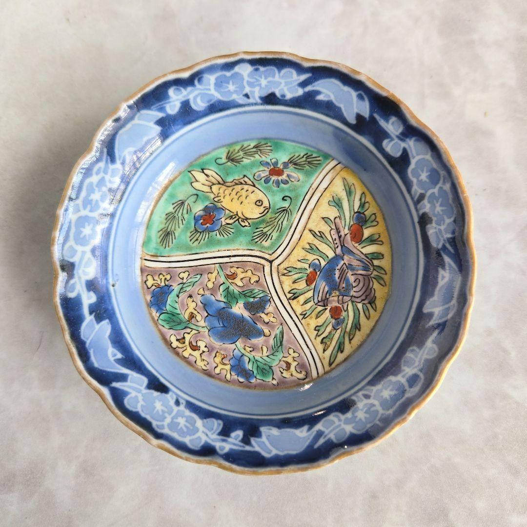 古伊万里　金魚