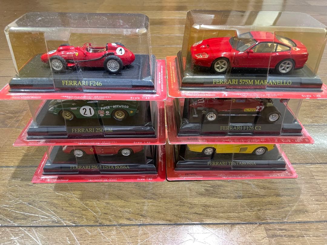 フェラーリコレクション ディアゴスティーニ 1/43スケール 31台