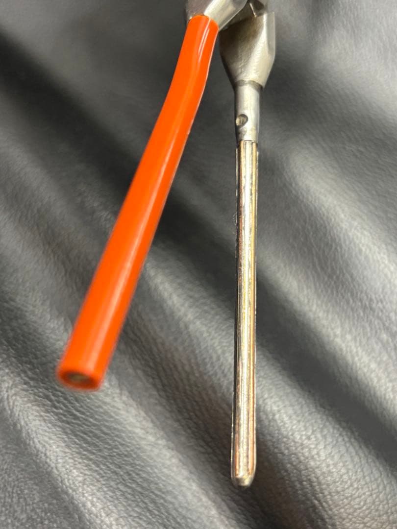 超美品　シルバーアイロン 3.3ミリ細アイロン　廃盤品 /レンツアイロン