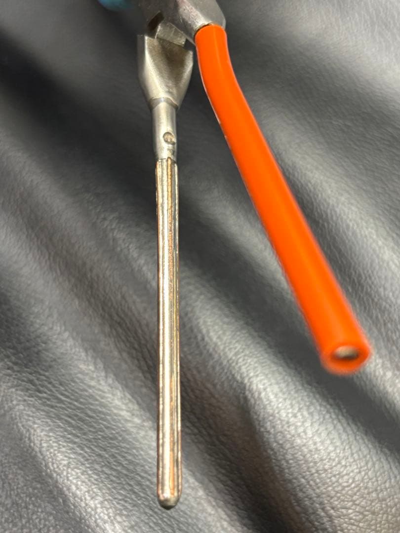 超美品　シルバーアイロン 3.3ミリ細アイロン　廃盤品 /レンツアイロン