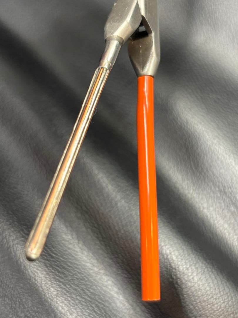 超美品　シルバーアイロン 3.3ミリ細アイロン　廃盤品 /レンツアイロン