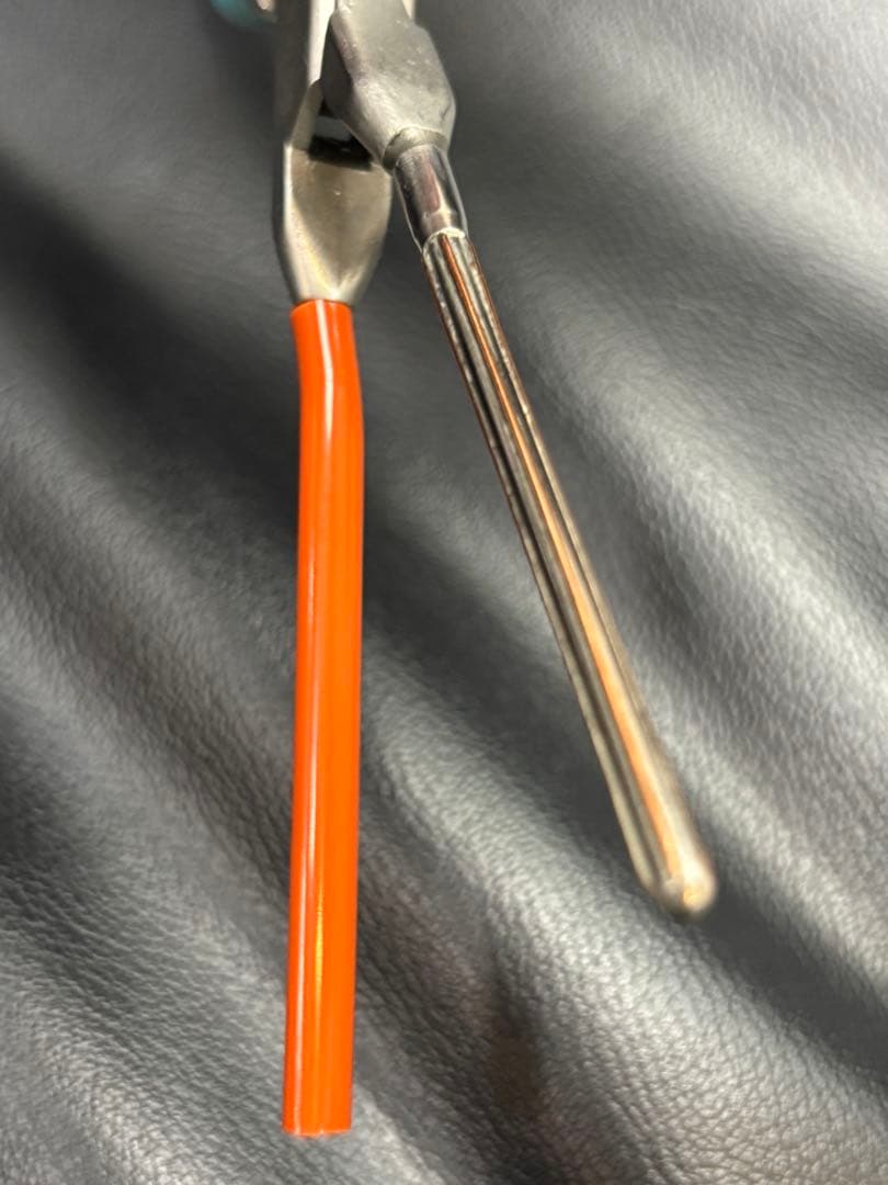 超美品　シルバーアイロン 3.3ミリ細アイロン　廃盤品 /レンツアイロン