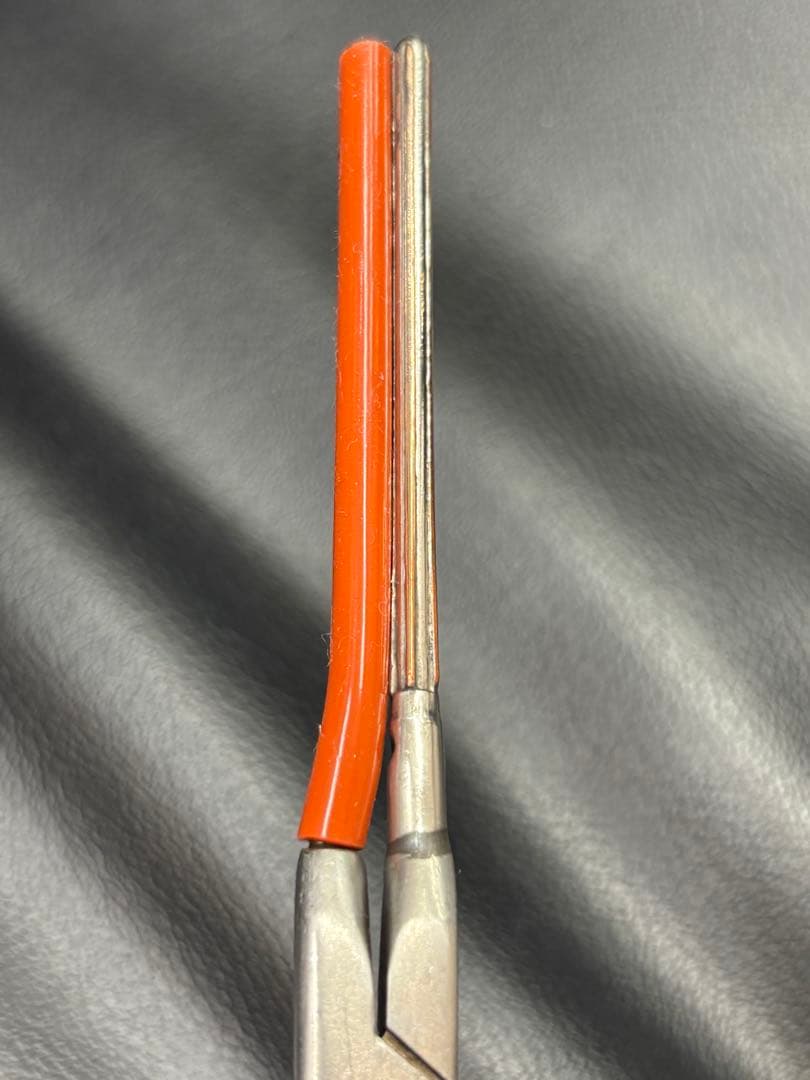 超美品　シルバーアイロン 3.3ミリ細アイロン　廃盤品 /レンツアイロン