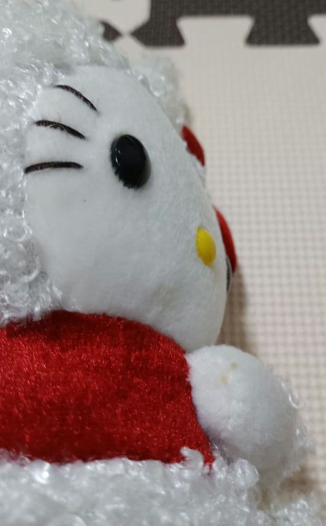 【激レア・非売品】ハローキティ もこもこ ぬいぐるみ カップケーキ エイコー