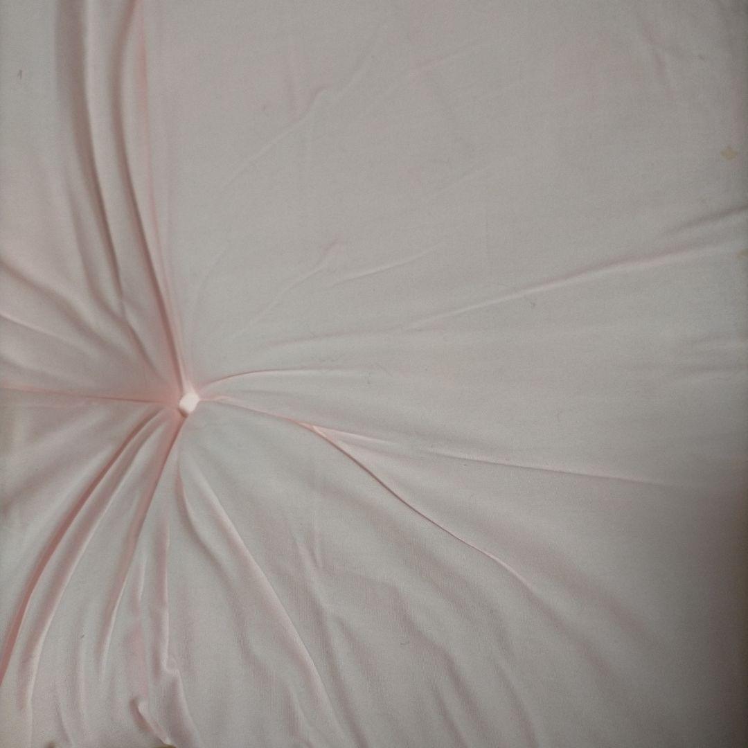 激レア　ファンシー　クマ　ヒヨコ　ピンク　レトロ　座布団　長座布団