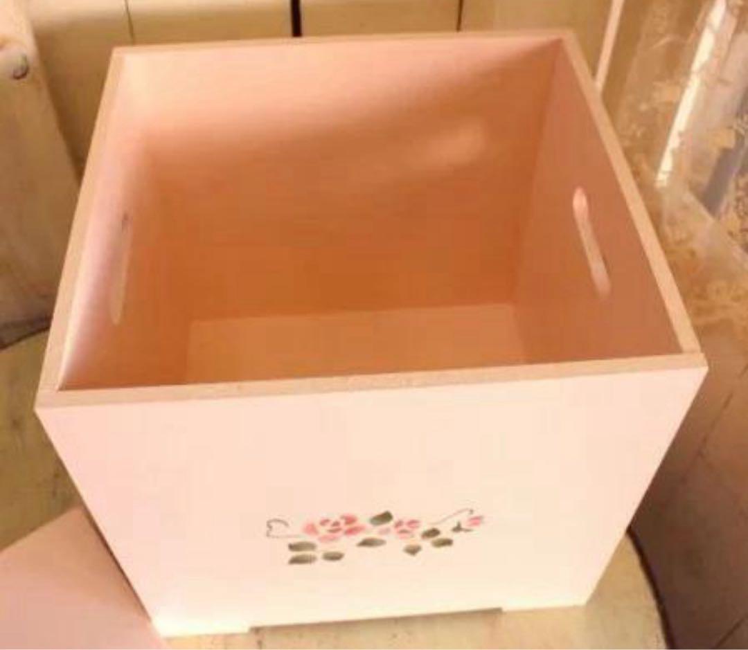 フリルキャニスターセゾンドローズピンク