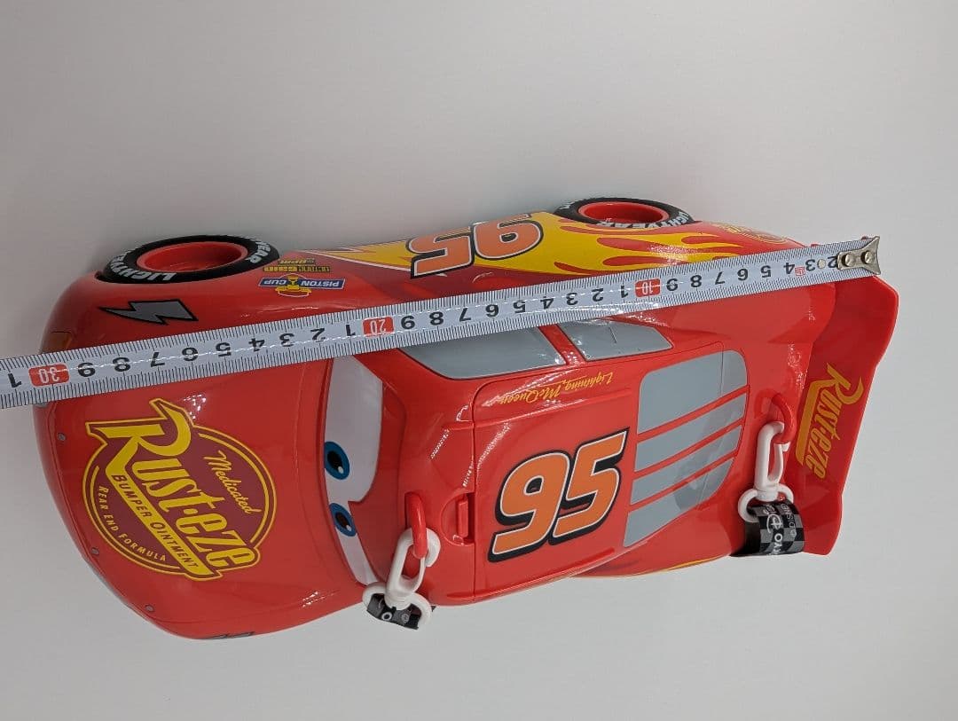 カーズ　ポップコーンバケット　ディズニー　小物入れ　マックイーン➀