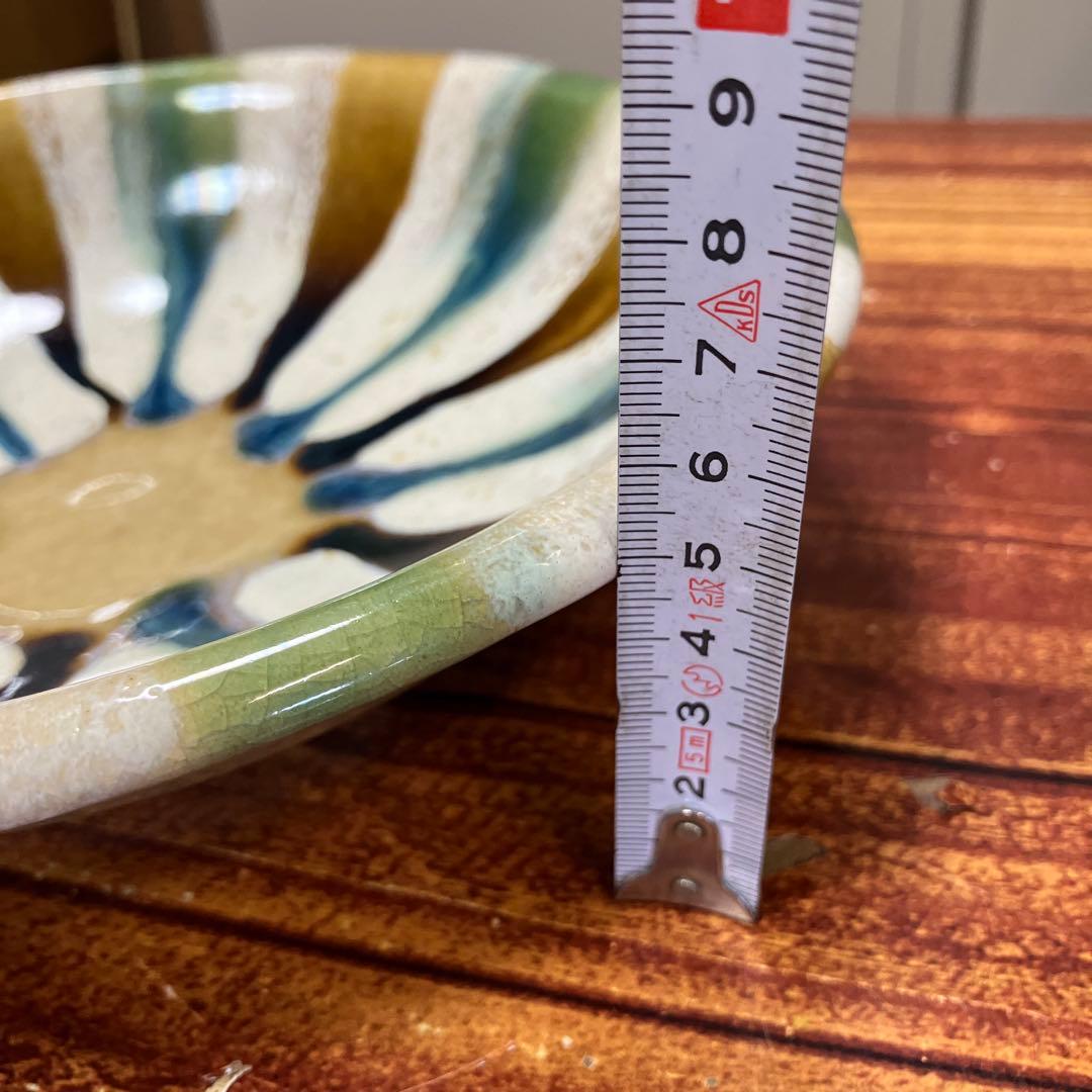 瀬戸本業窯　三彩鉢　3点