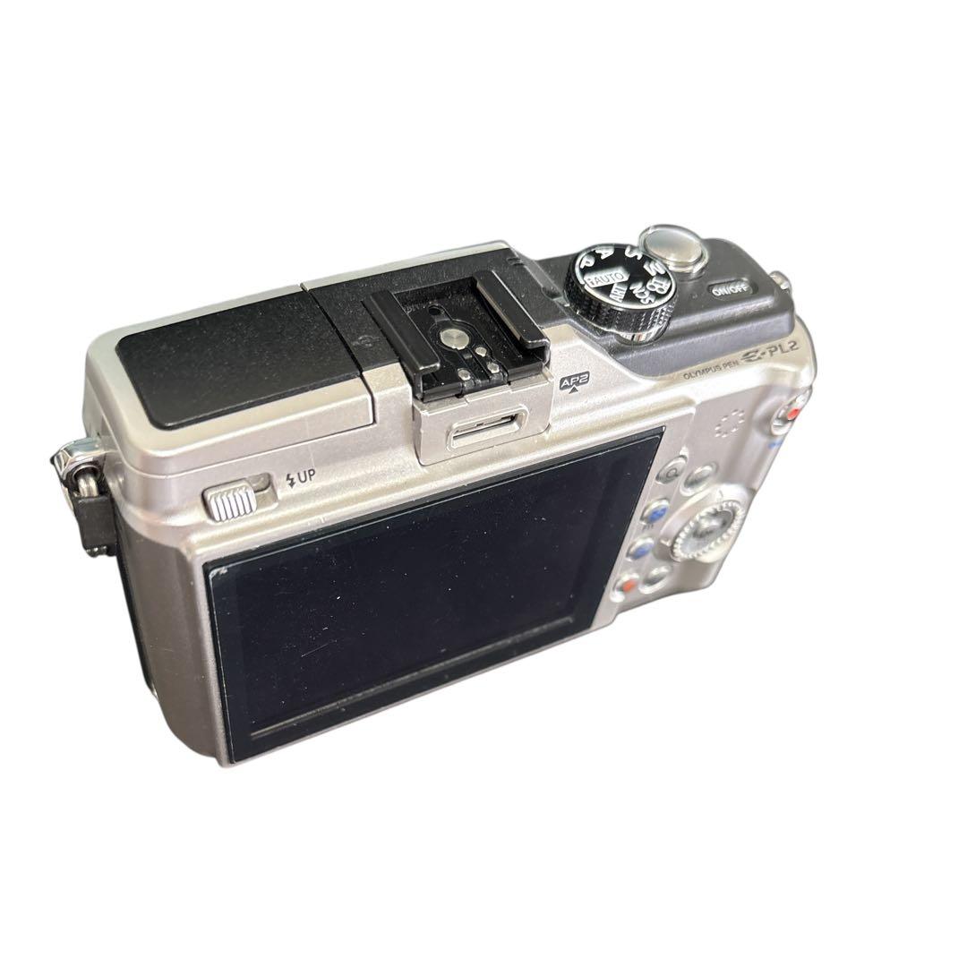 付属品多数 OLYMPUS PEN E-PL2 ダブルズームキット シルバー